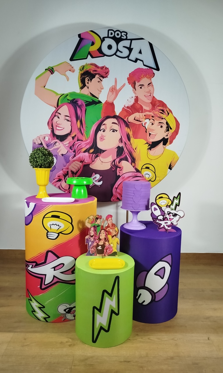 Kit Prata Emilly Vick / dos Rosa - Michele Locações