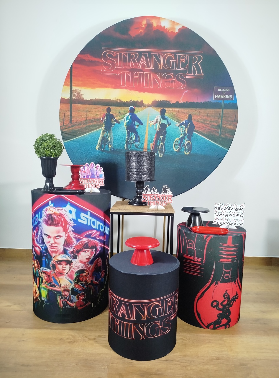 Composição Stranger Things - Michele Locações