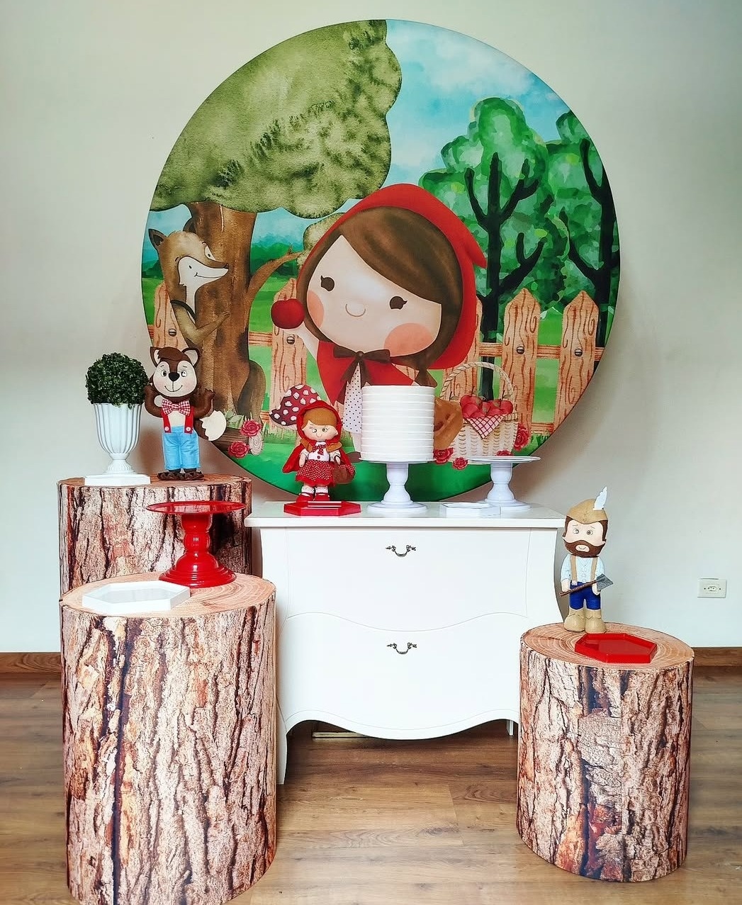 Kit Ouro Chapeuzinho Vermelho - Michele Locações