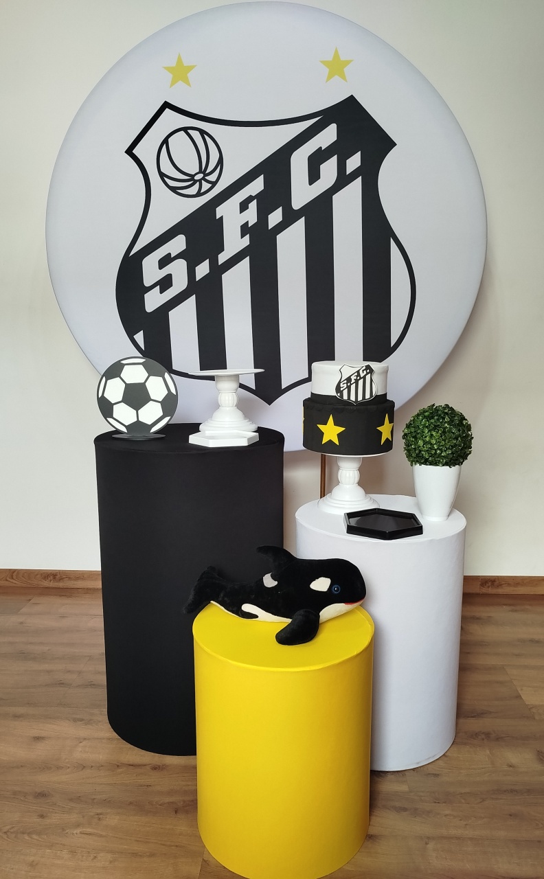 Kit Prata Santos Futebol  - Michele Locações