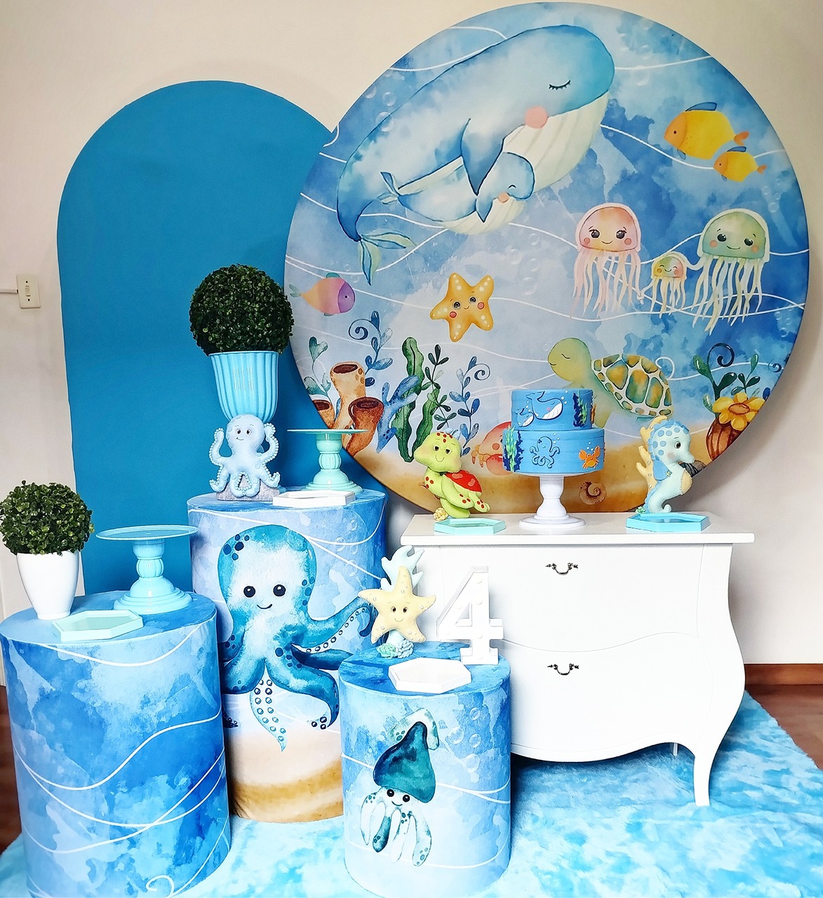 Kit Diamante/ Fundo Do Mar - Michele Locações