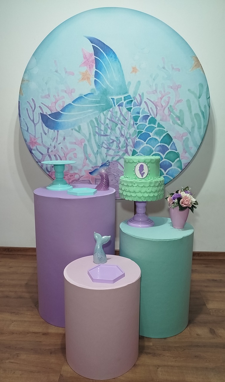 Kit Prata Sereia - Michele Locações