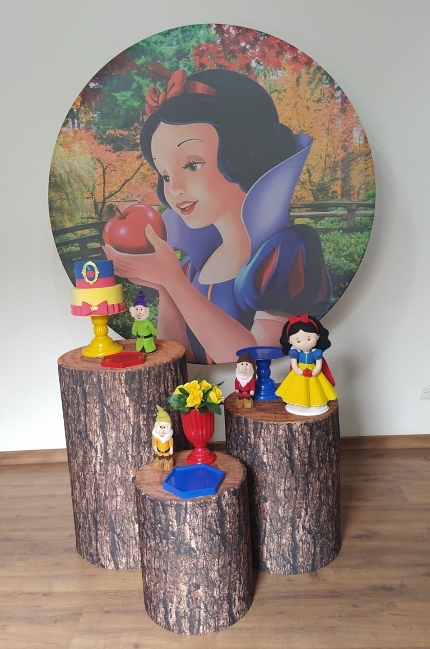 Kit Prata Branca de Neve - Michele Locações