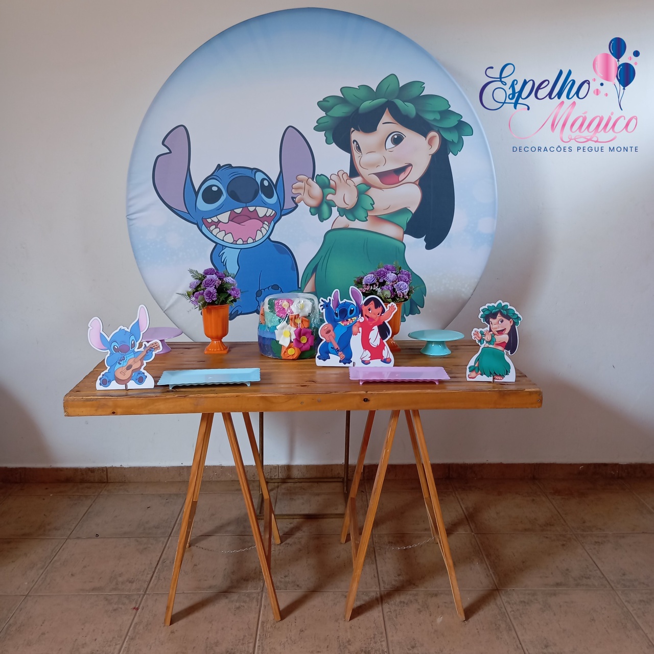 Lilo E Stich  Combo 3 - Espelhomagicopeguemonte