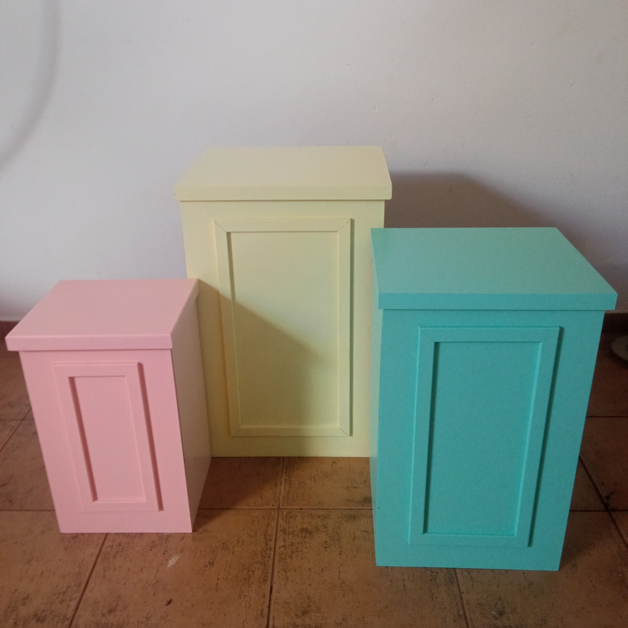  Trio Cubo Boiserie Candy - Espelhomagicopeguemonte