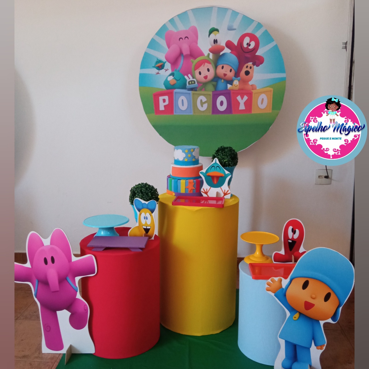 Pocoyo Combo 2 - Espelhomagicopeguemonte