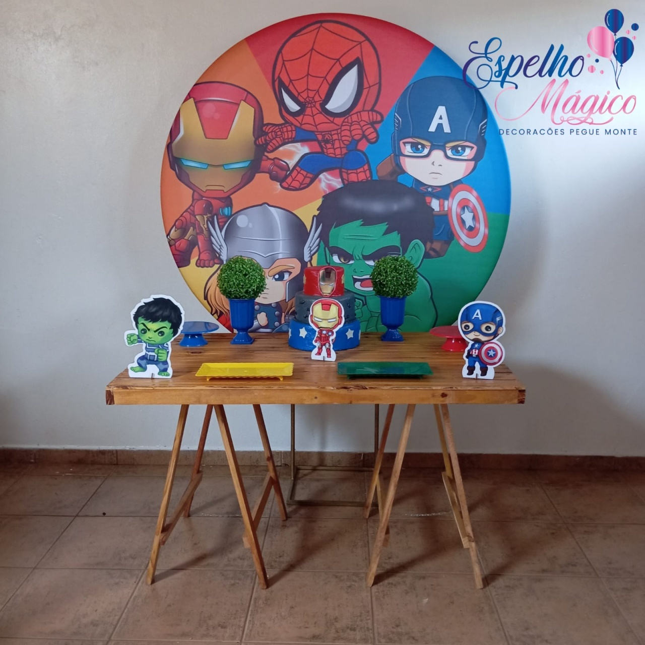 Vingadores Baby Combo 3 - Espelhomagicopeguemonte
