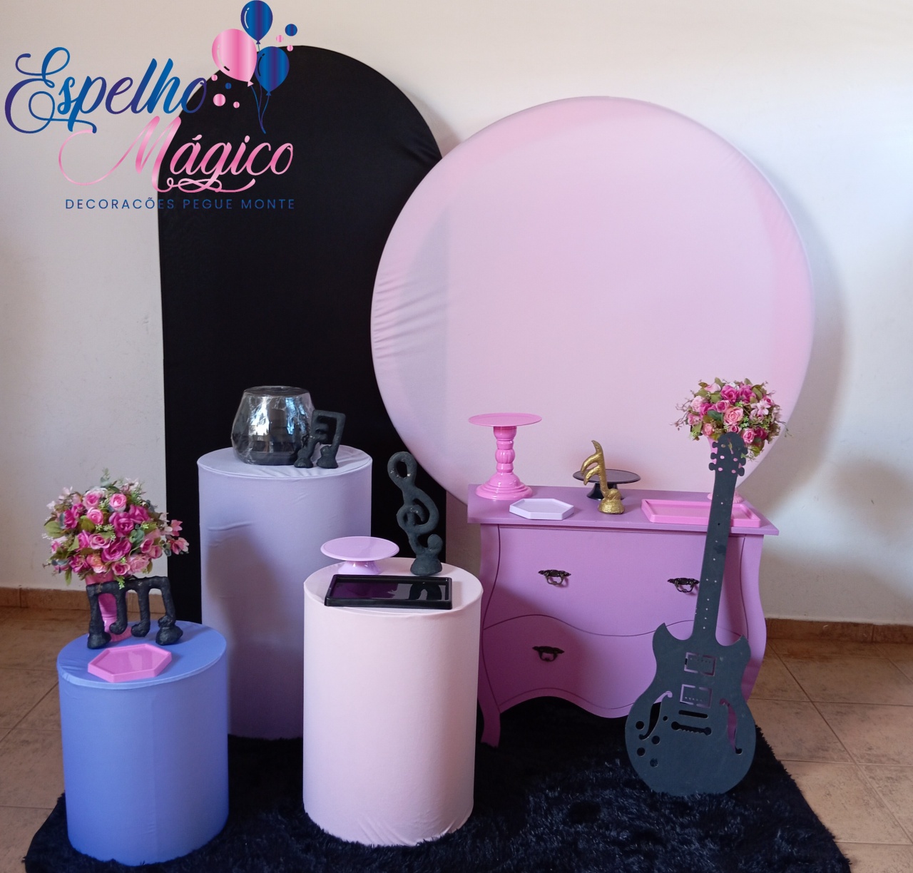  Decoração Musical  - Espelhomagicopeguemonte