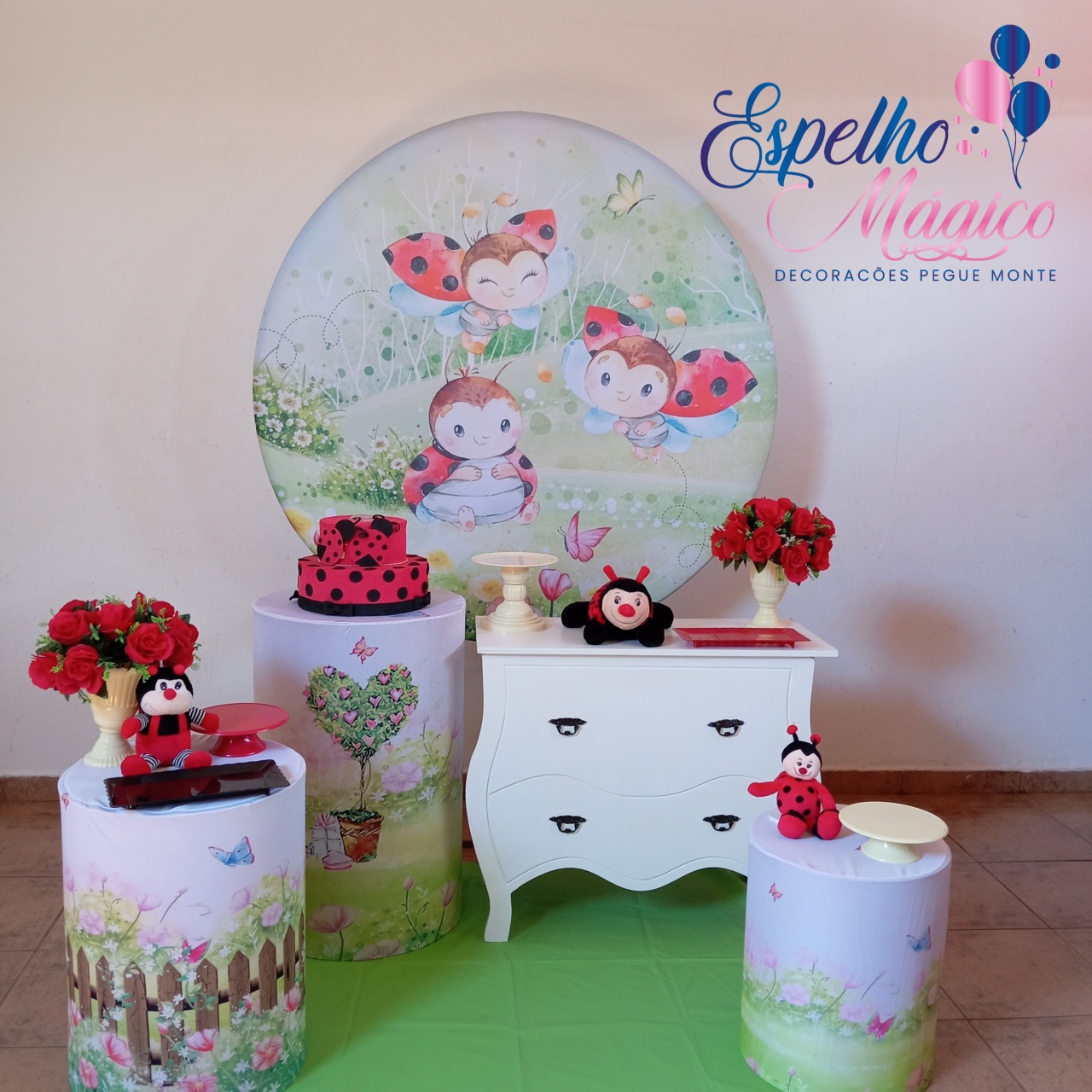 Joaninha Combo 1 - Espelhomagicopeguemonte