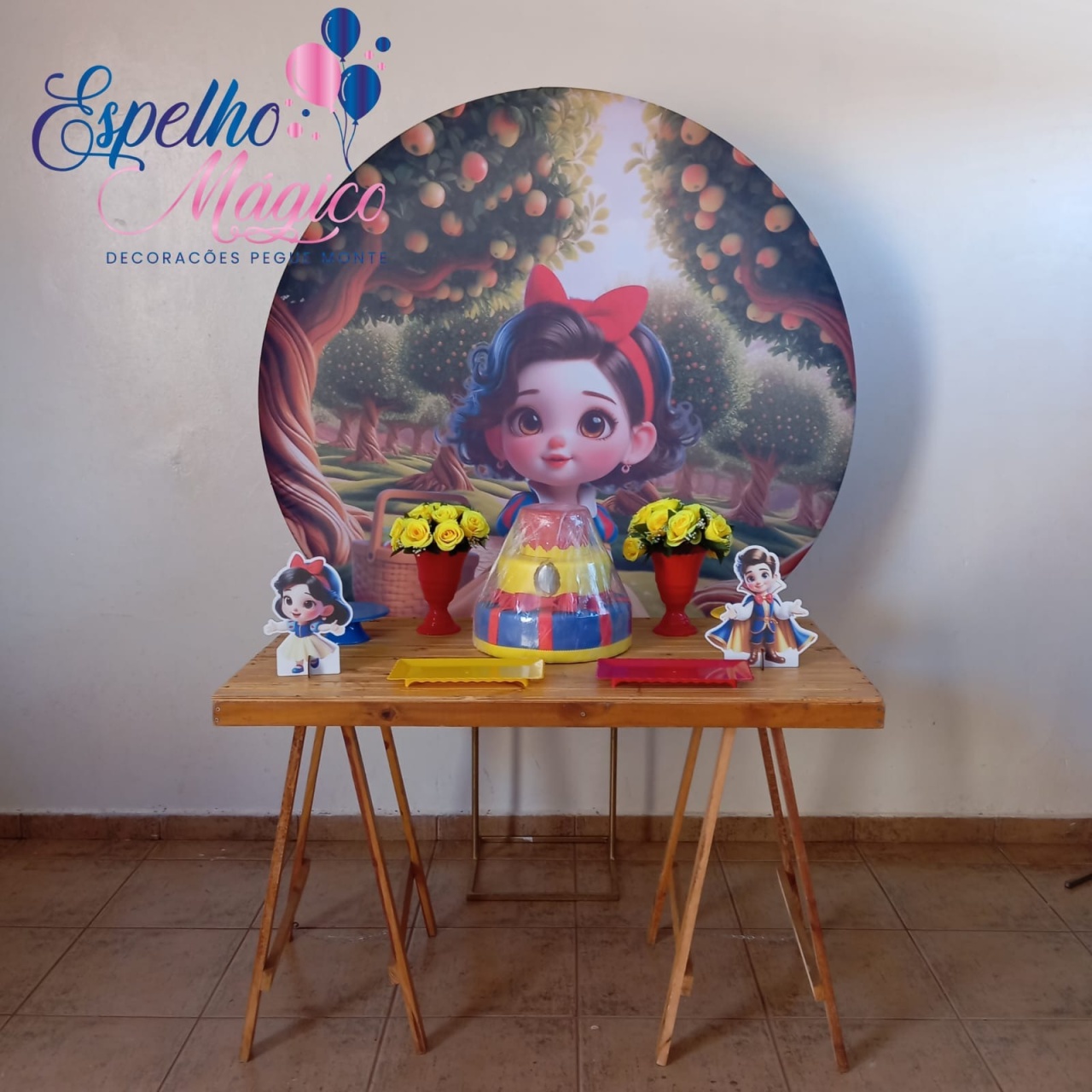 Branca de Neve Cute  Combo 3 - Espelhomagicopeguemonte