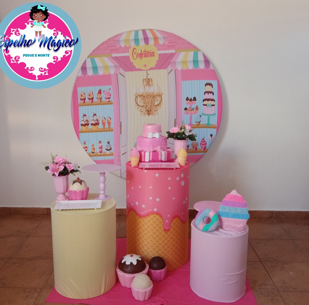 Confeitaria  Combo  2 - Espelhomagicopeguemonte