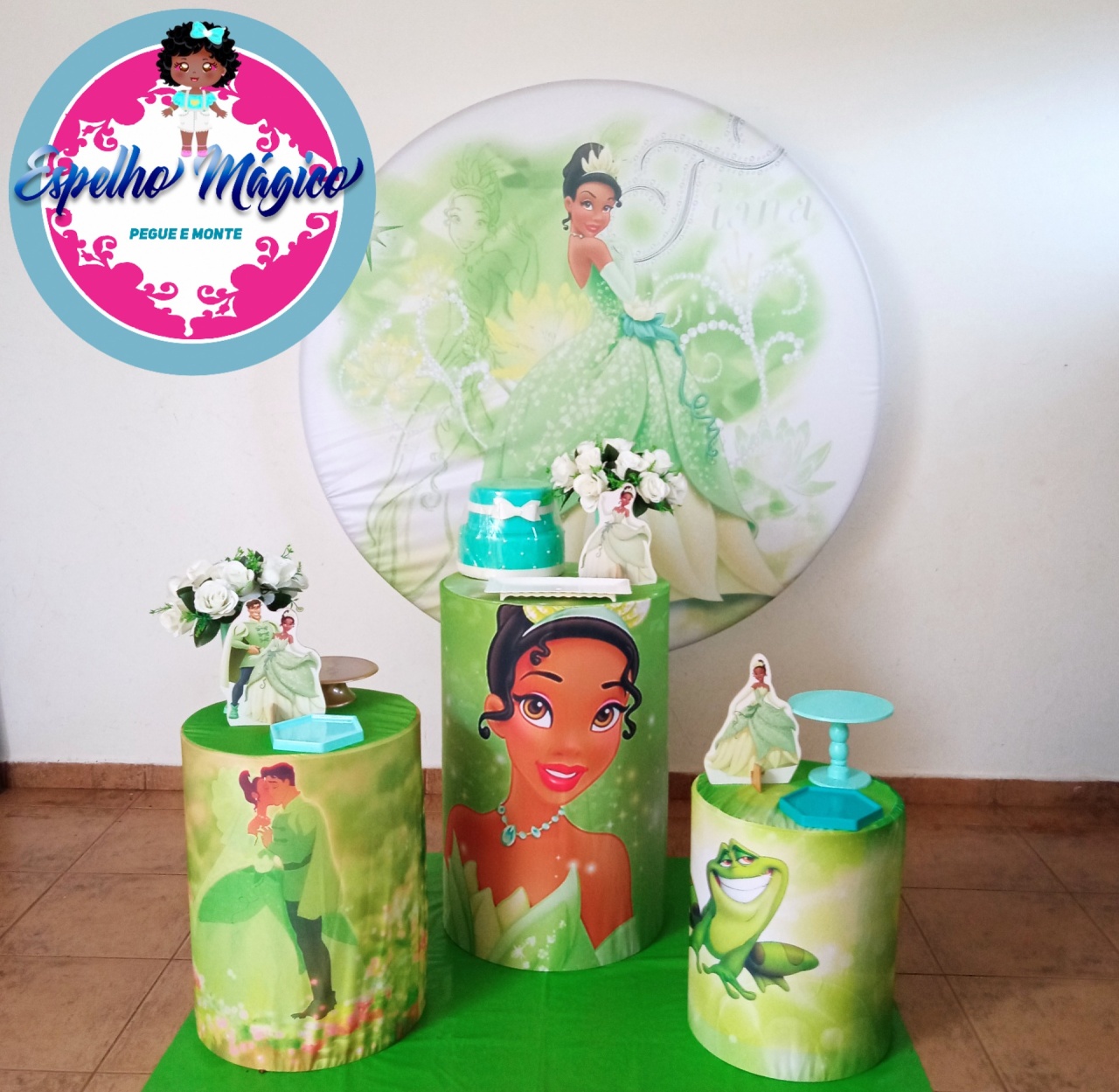 Princesa E O Sapo Combo 2 - Espelhomagicopeguemonte