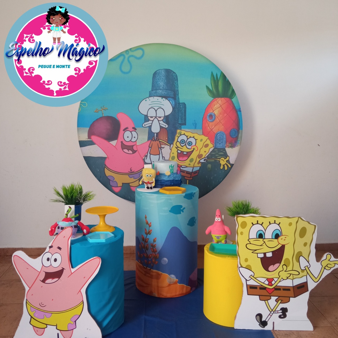  Bob Esponja Combo 2 - Espelhomagicopeguemonte