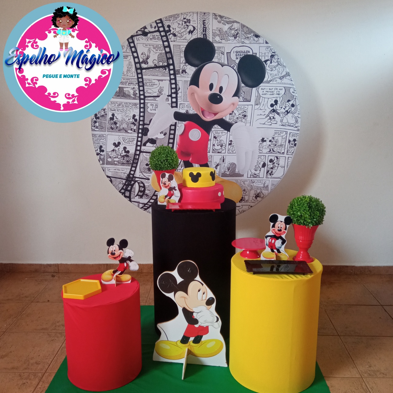 Mickey 1 Combo 2 - Espelhomagicopeguemonte