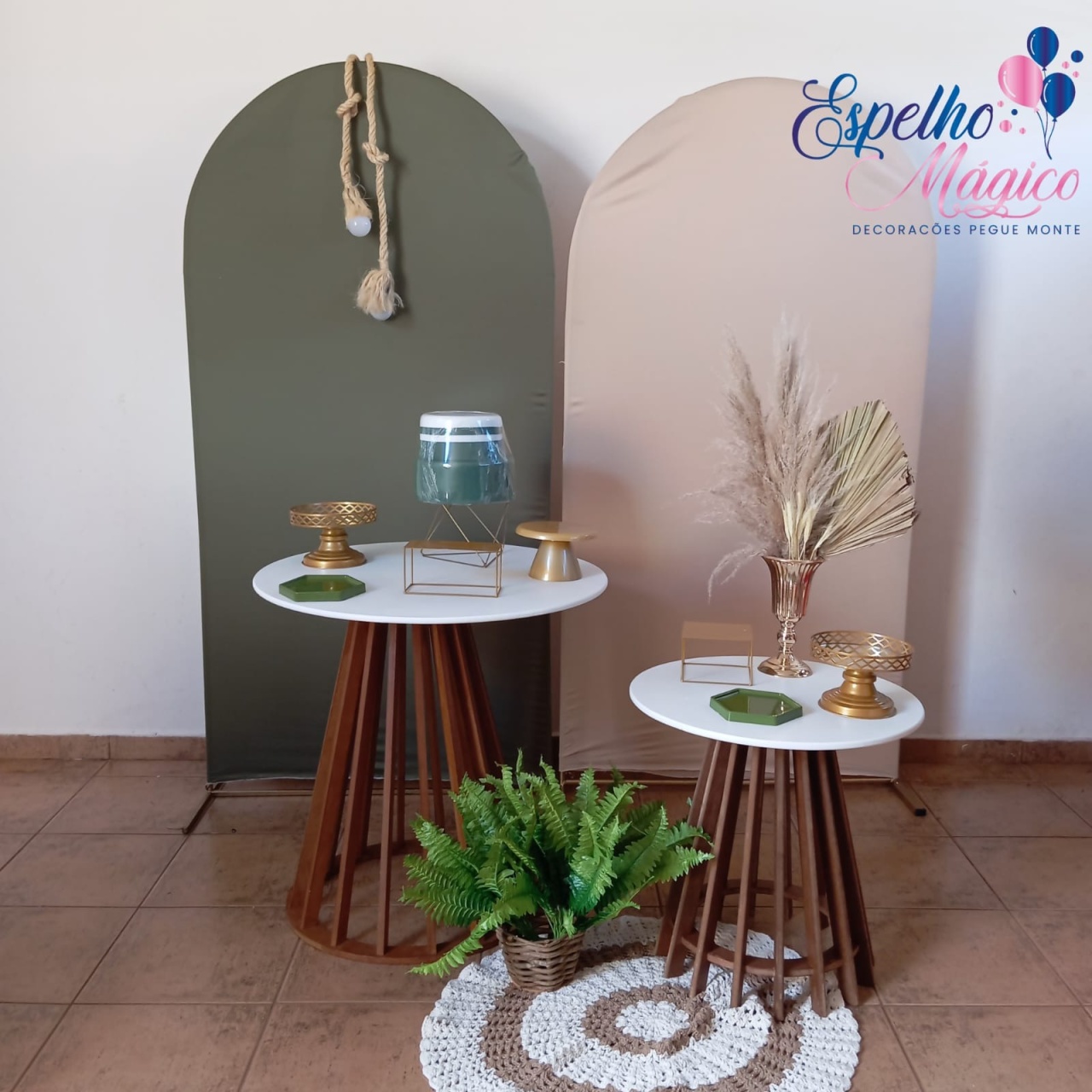 Decoraçao Verde - Espelhomagicopeguemonte