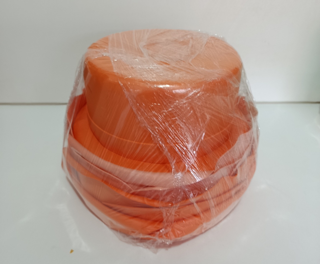 Bolo Fake Degradê Laranja  - Espelhomagicopeguemonte