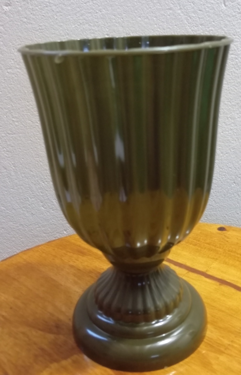 Vaso Dubai Verde Militar - Espelhomagicopeguemonte