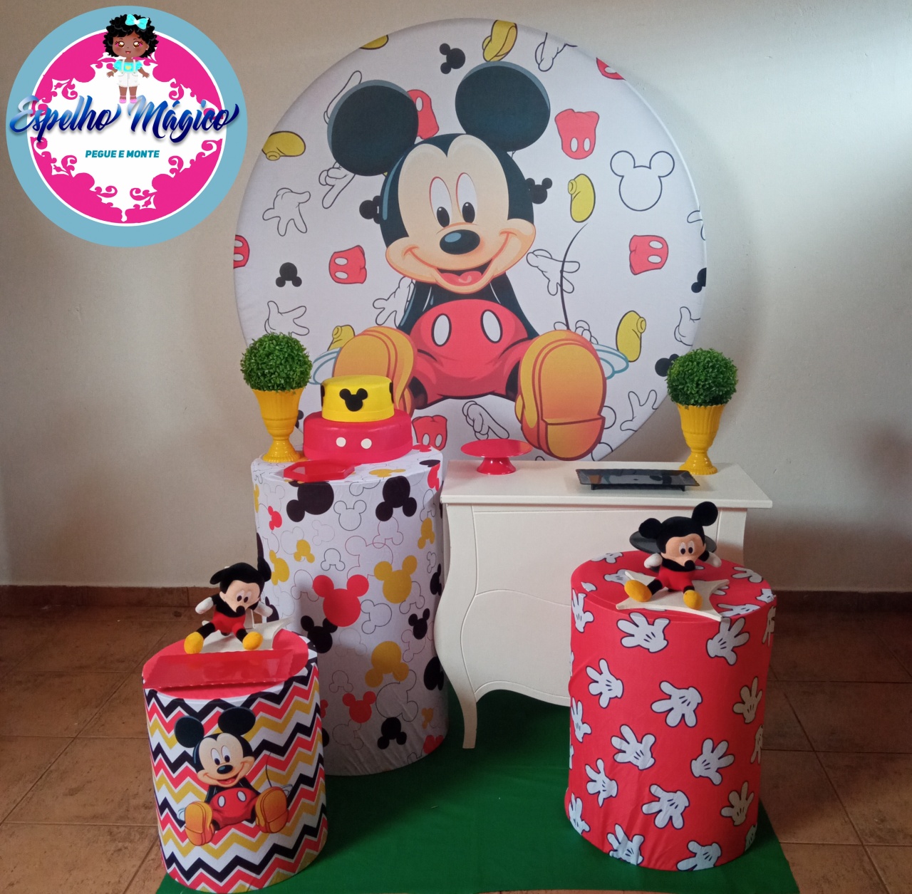 Mickey 2 Combo 1  - Espelhomagicopeguemonte