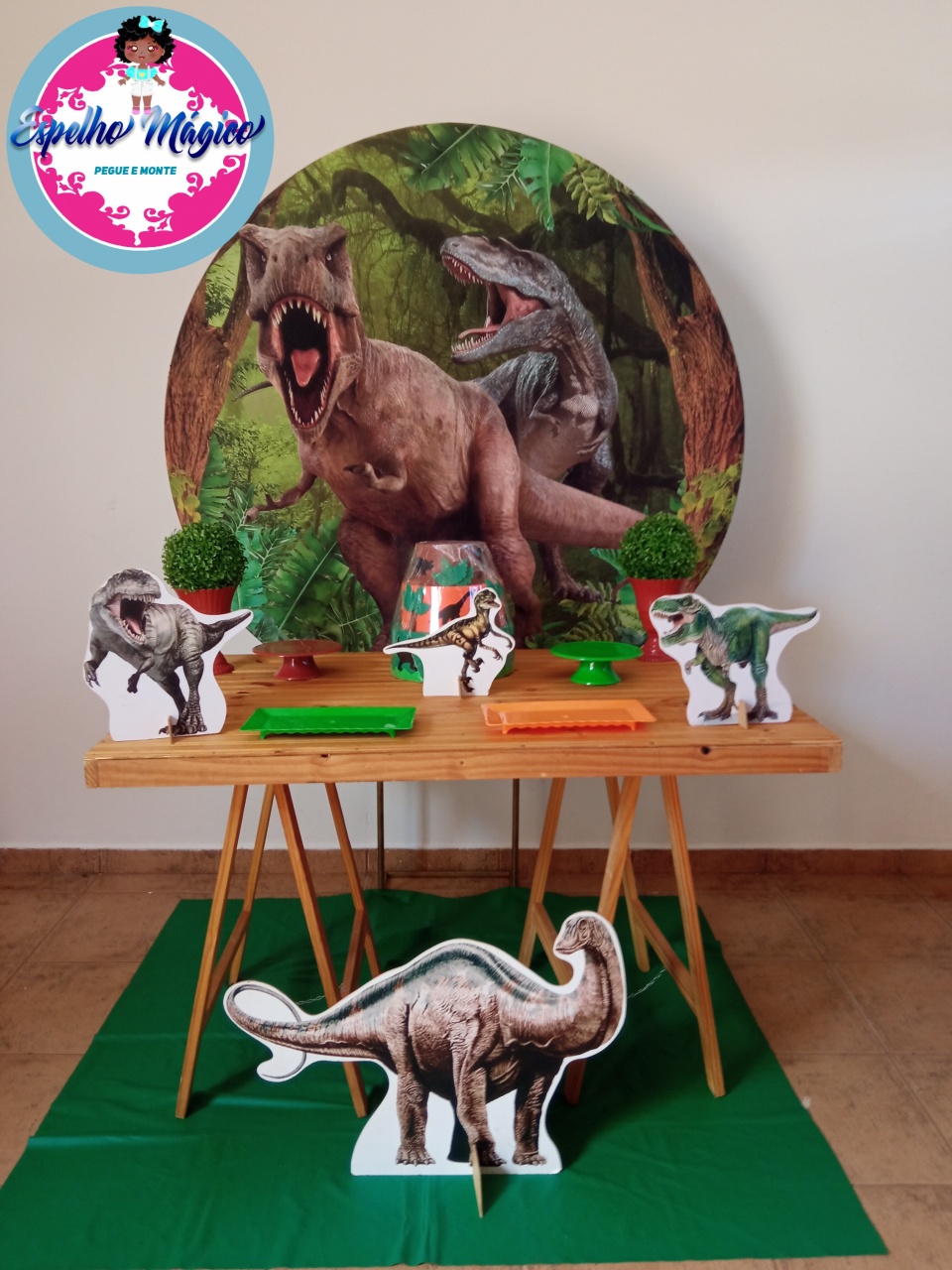 Dinossauro Combo 3 - Espelhomagicopeguemonte