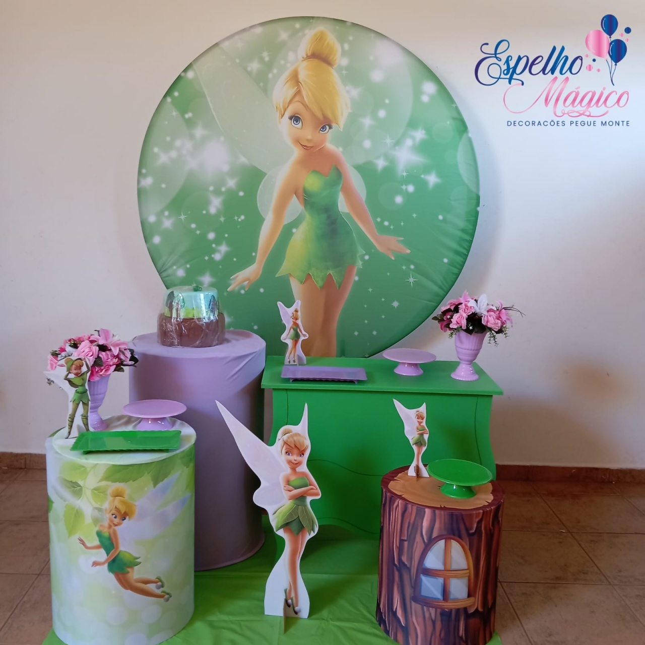 Tinkerbell (Sininho) Combo 1 - Espelhomagicopeguemonte