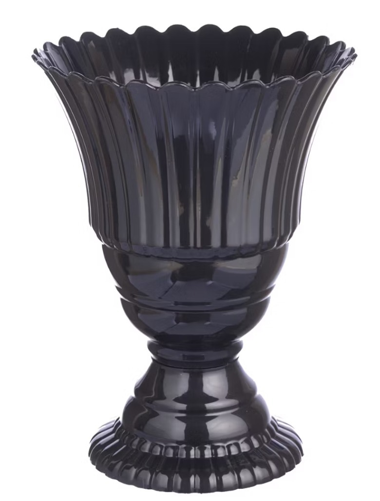 Vaso Real Preto  - Espelhomagicopeguemonte
