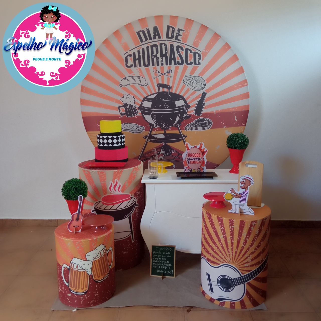   Churrasco  Combo 1 - Espelhomagicopeguemonte