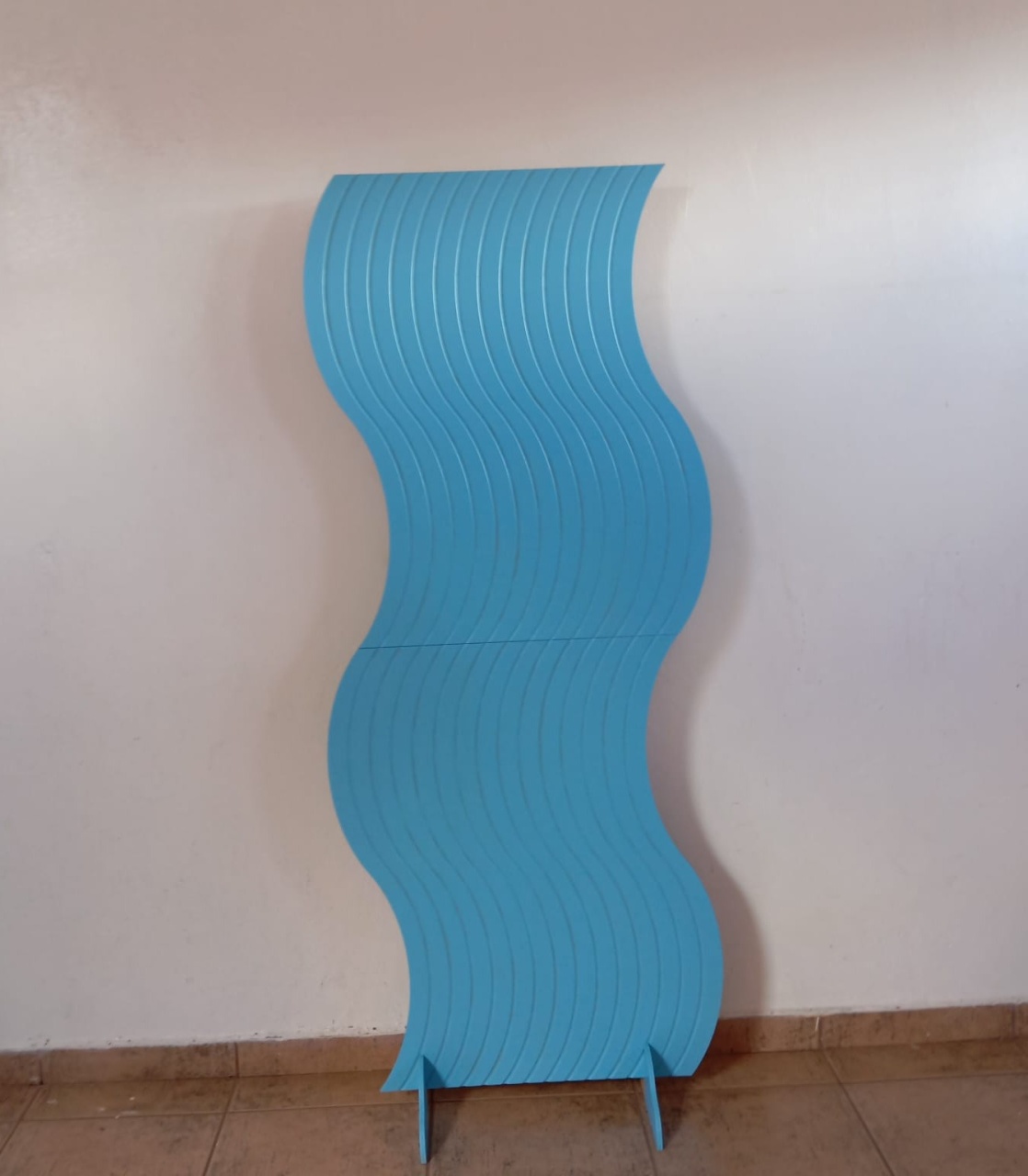 Painel Onda Azul - Espelhomagicopeguemonte