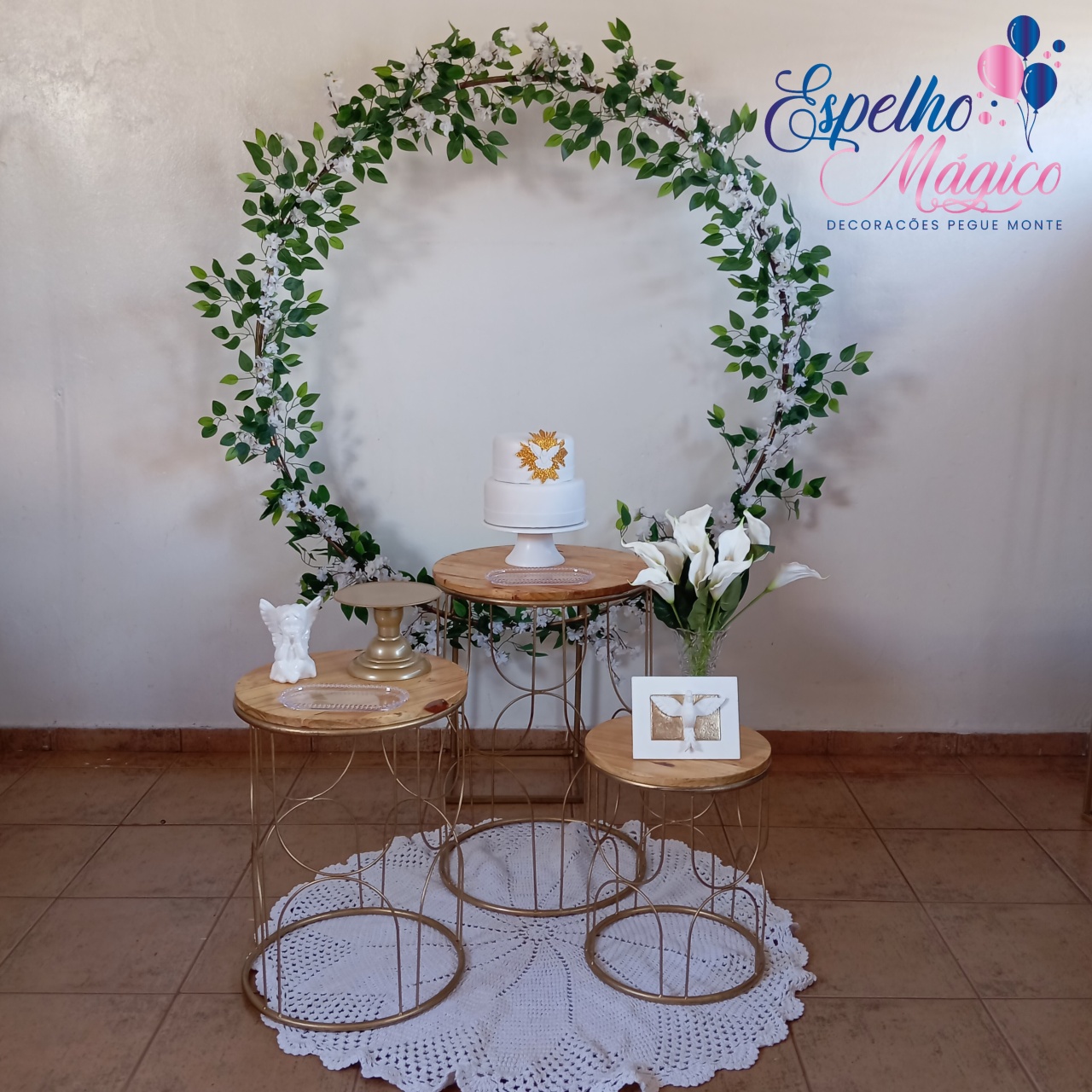  Decoração Batizado - Espelhomagicopeguemonte