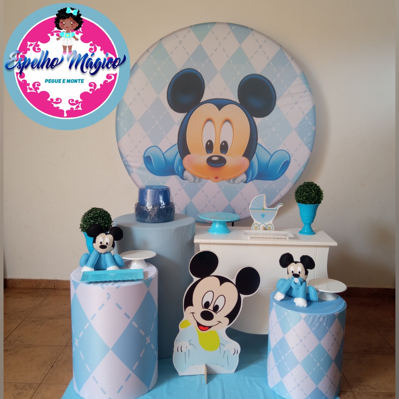 Mickey Baby Combo 1 - Espelhomagicopeguemonte