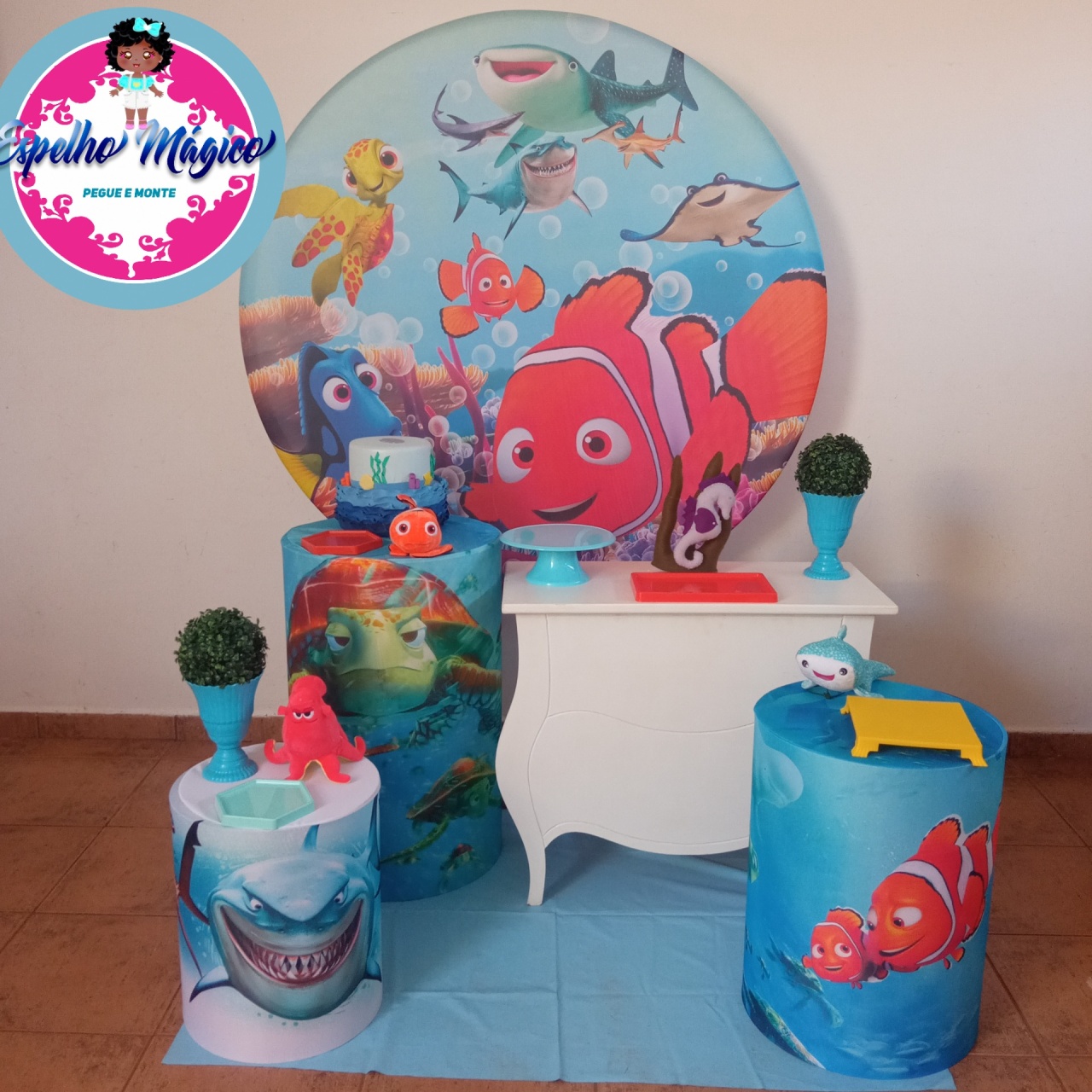 Procurando Nemo Combo 1 - Espelhomagicopeguemonte