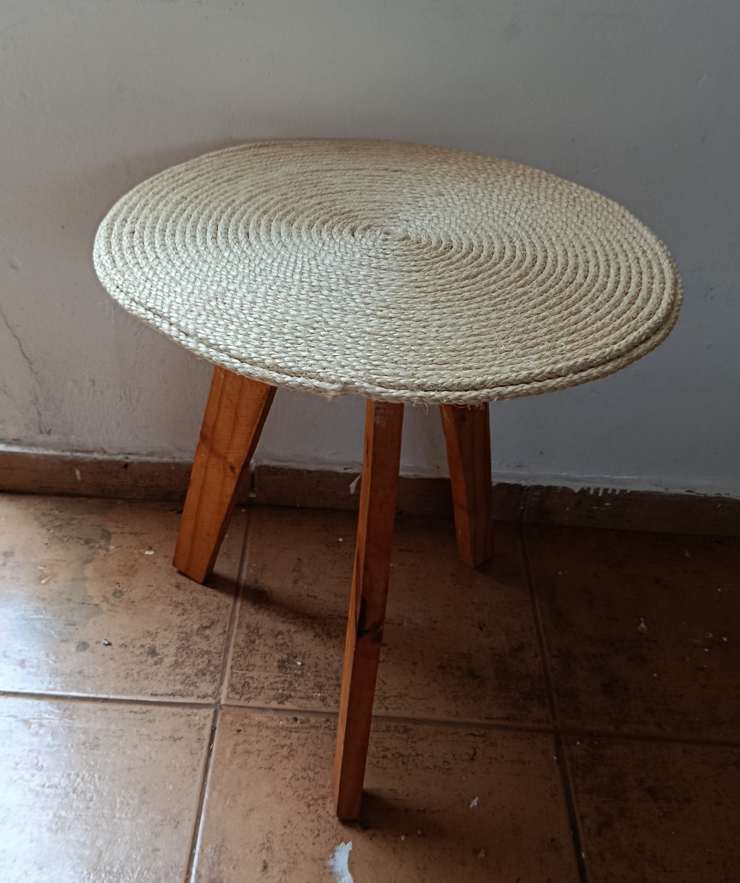 Mesa Retro Com Corda P - Espelhomagicopeguemonte