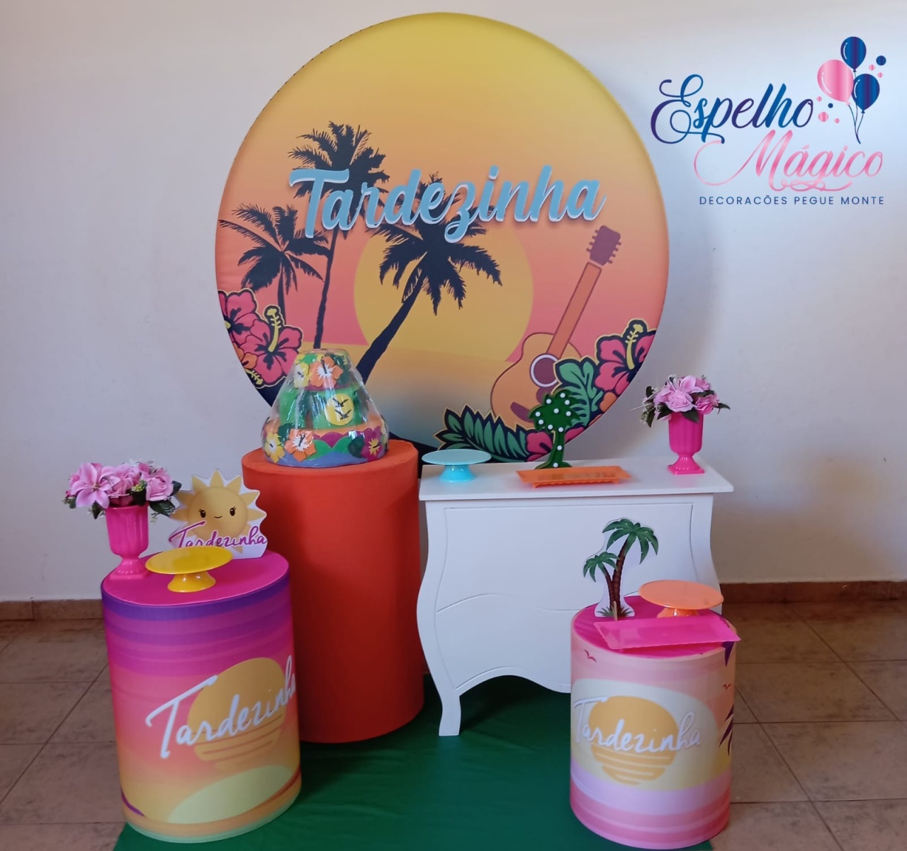 Tardezinha Escrita Azul Combo 1  - Espelhomagicopeguemonte
