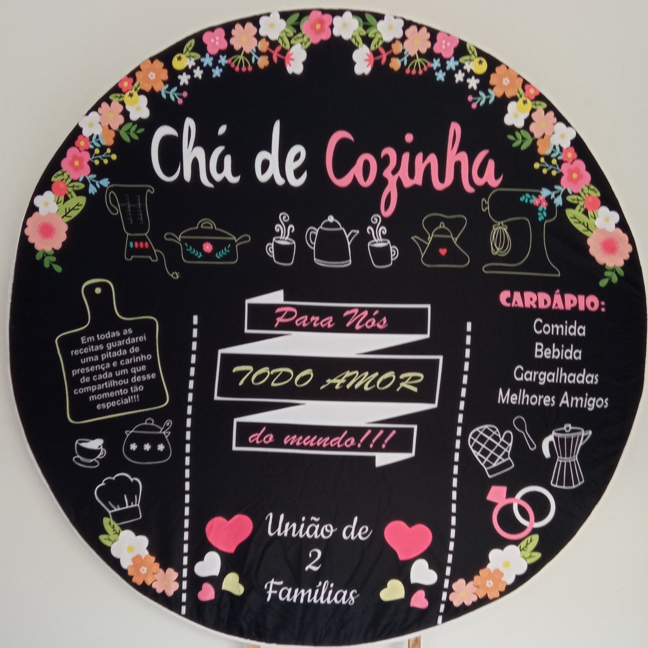 Capa Painel Chá de Cozinha  - Espelhomagicopeguemonte