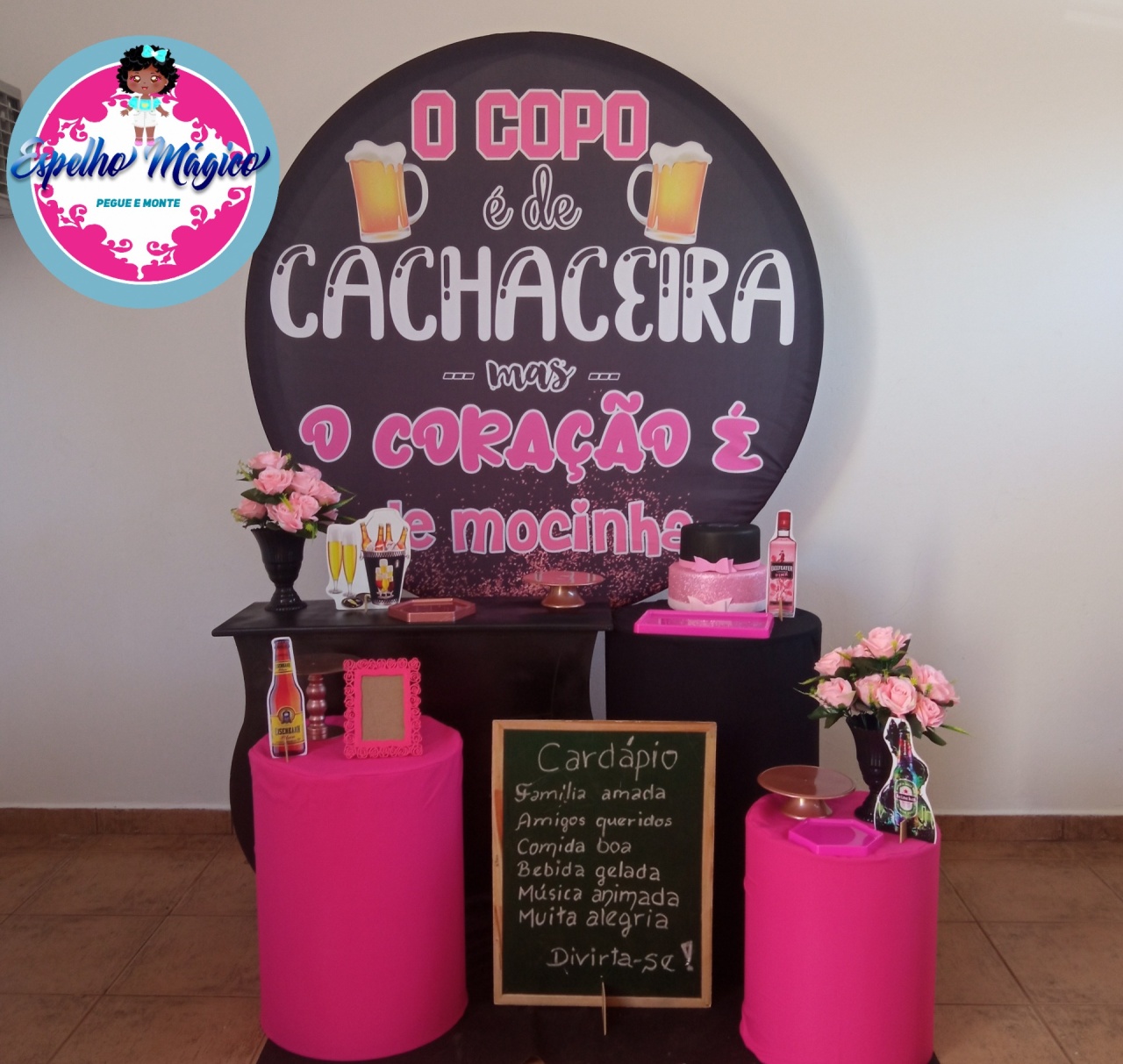 Cachaceira Combo 1 - Espelhomagicopeguemonte