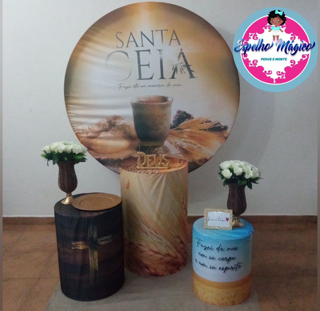 Santa Ceia Combo 2 - Espelhomagicopeguemonte