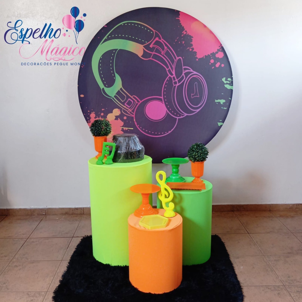 Neon  Fone Combo 2 - Espelhomagicopeguemonte