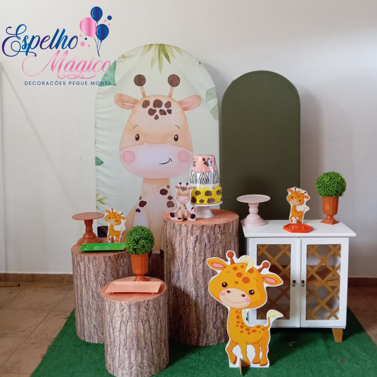 Girafa Safari  - Espelhomagicopeguemonte