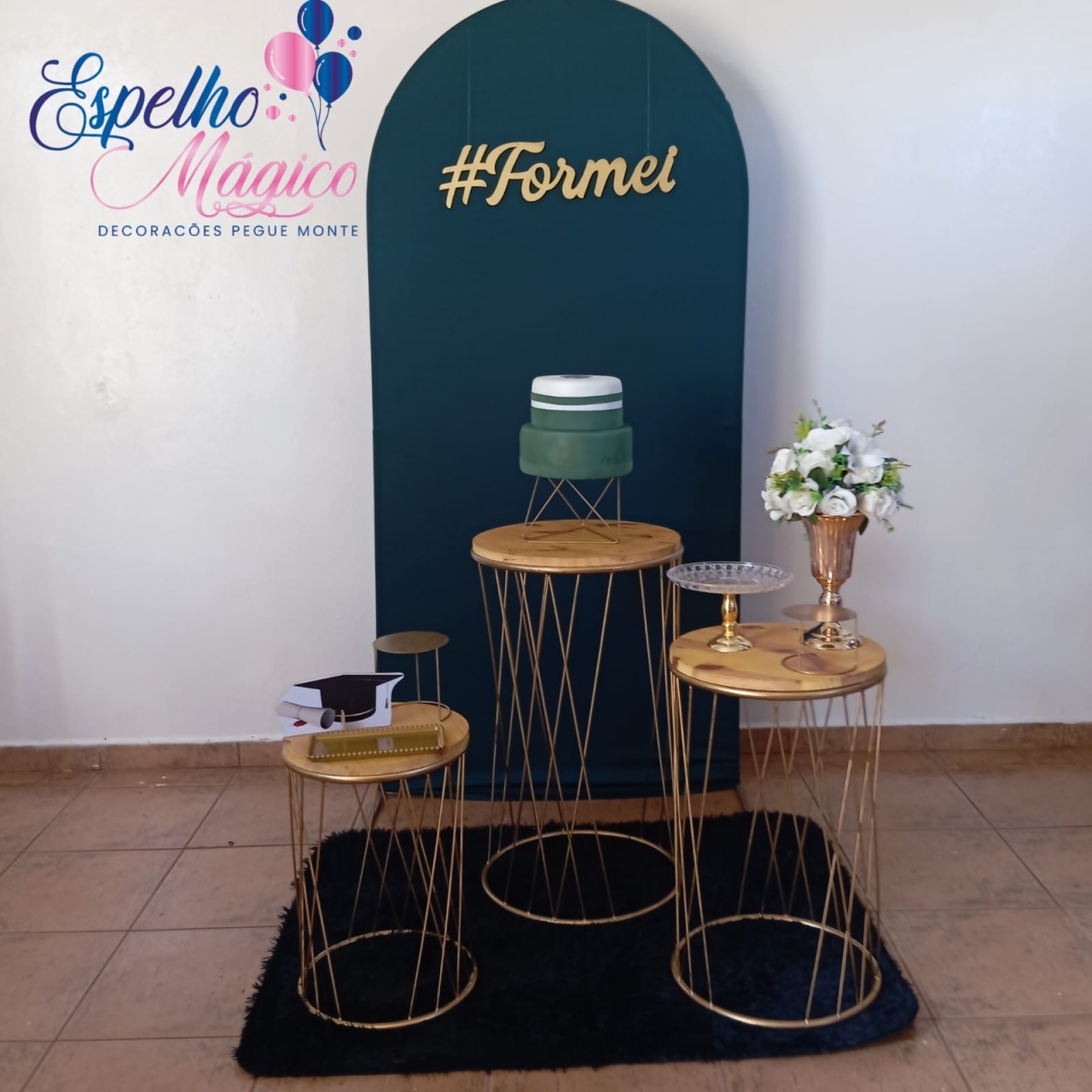Decoração Formei Verde - Espelhomagicopeguemonte