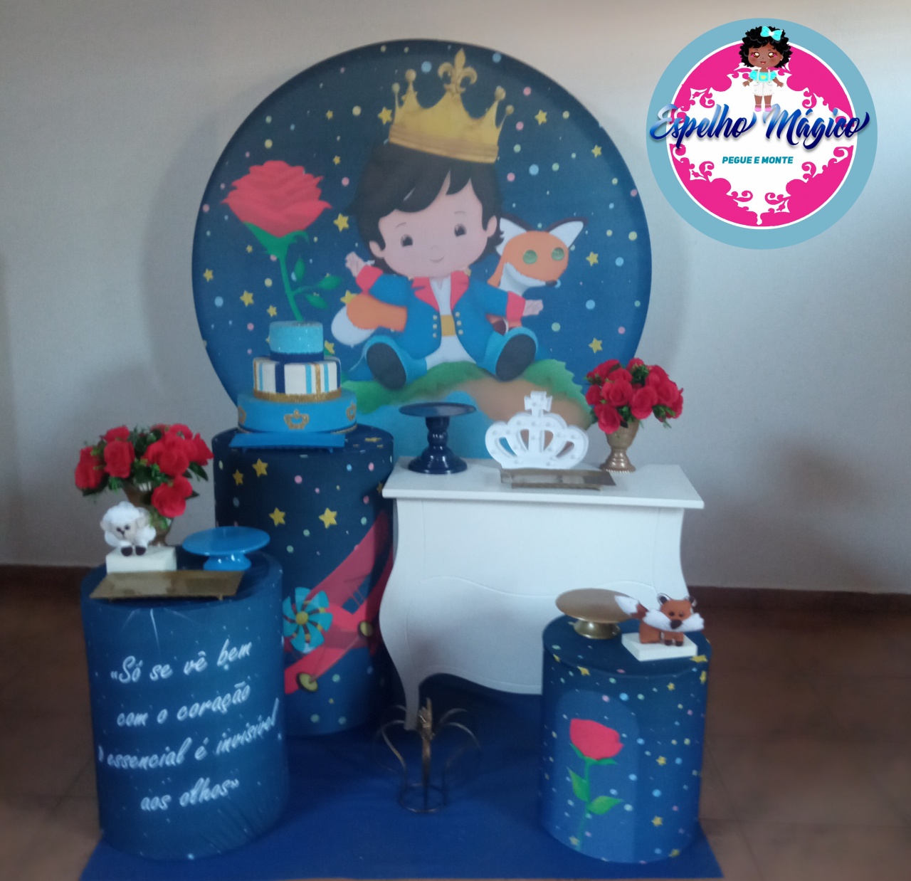 Pequeno  Principe Combo 1 - Espelhomagicopeguemonte