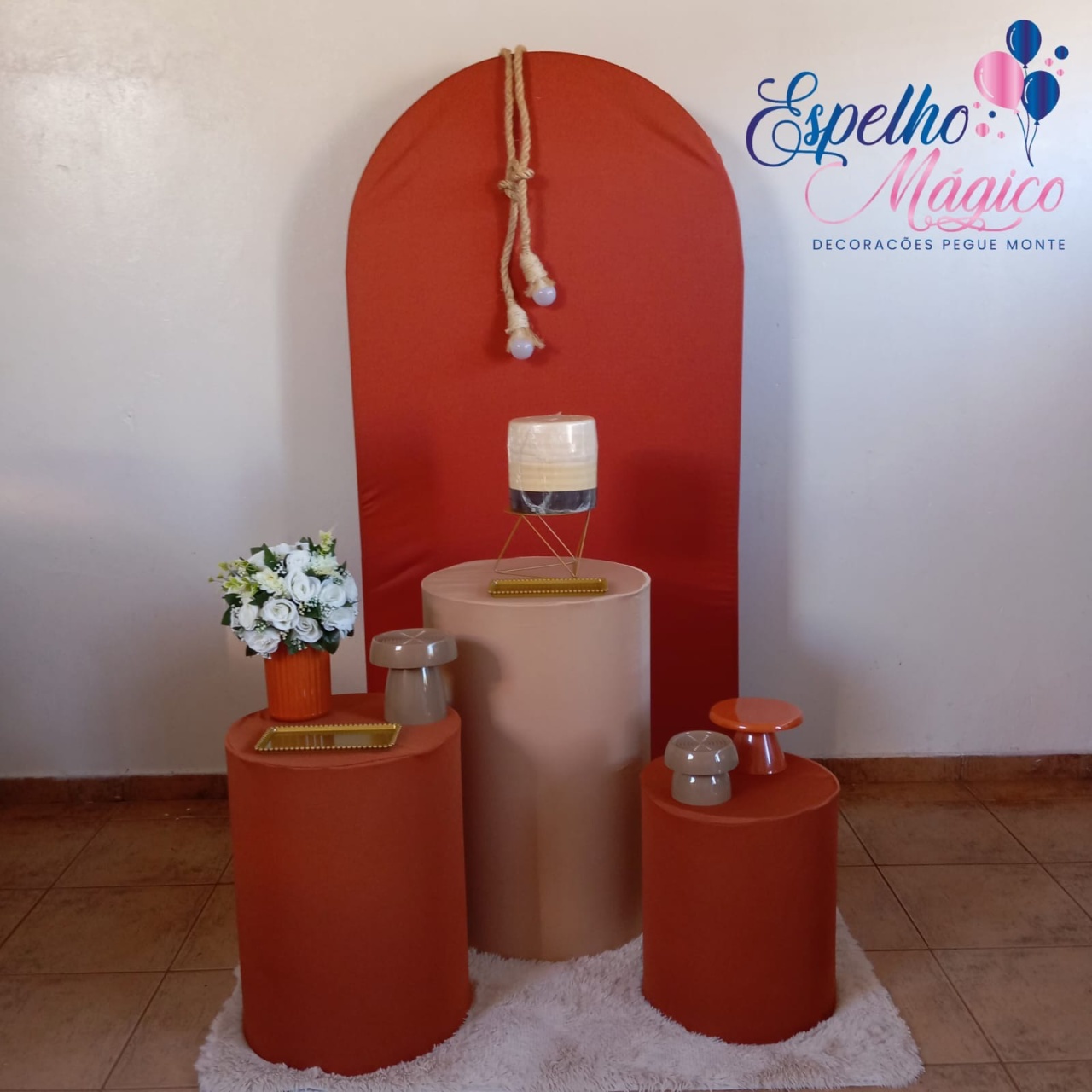 Decoração Terracota   - Espelhomagicopeguemonte