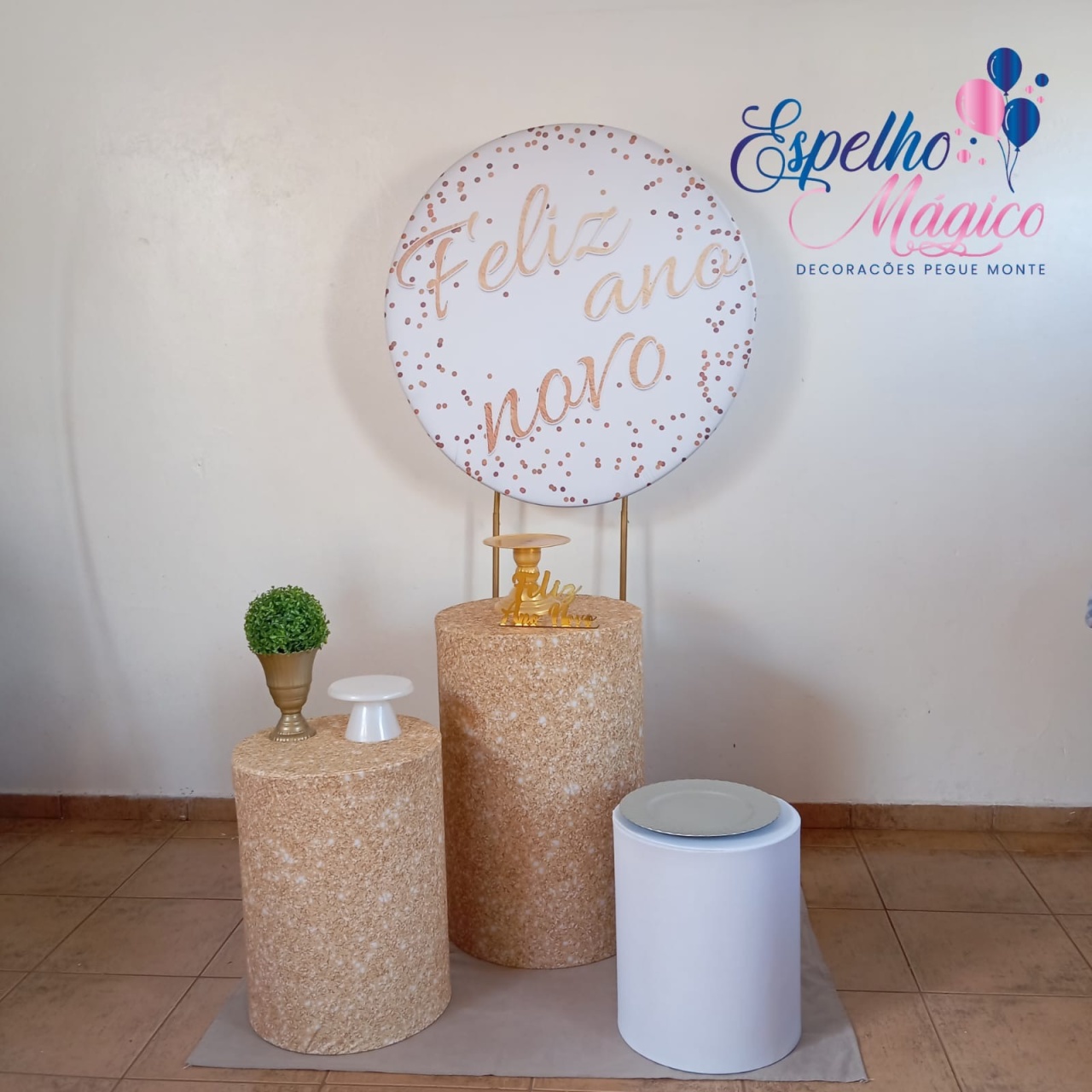 Feliz Ano Novo  1M - Espelhomagicopeguemonte