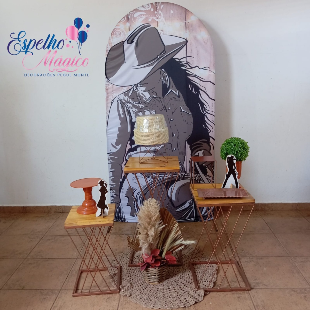 Decoração Boiadeira  - Espelhomagicopeguemonte