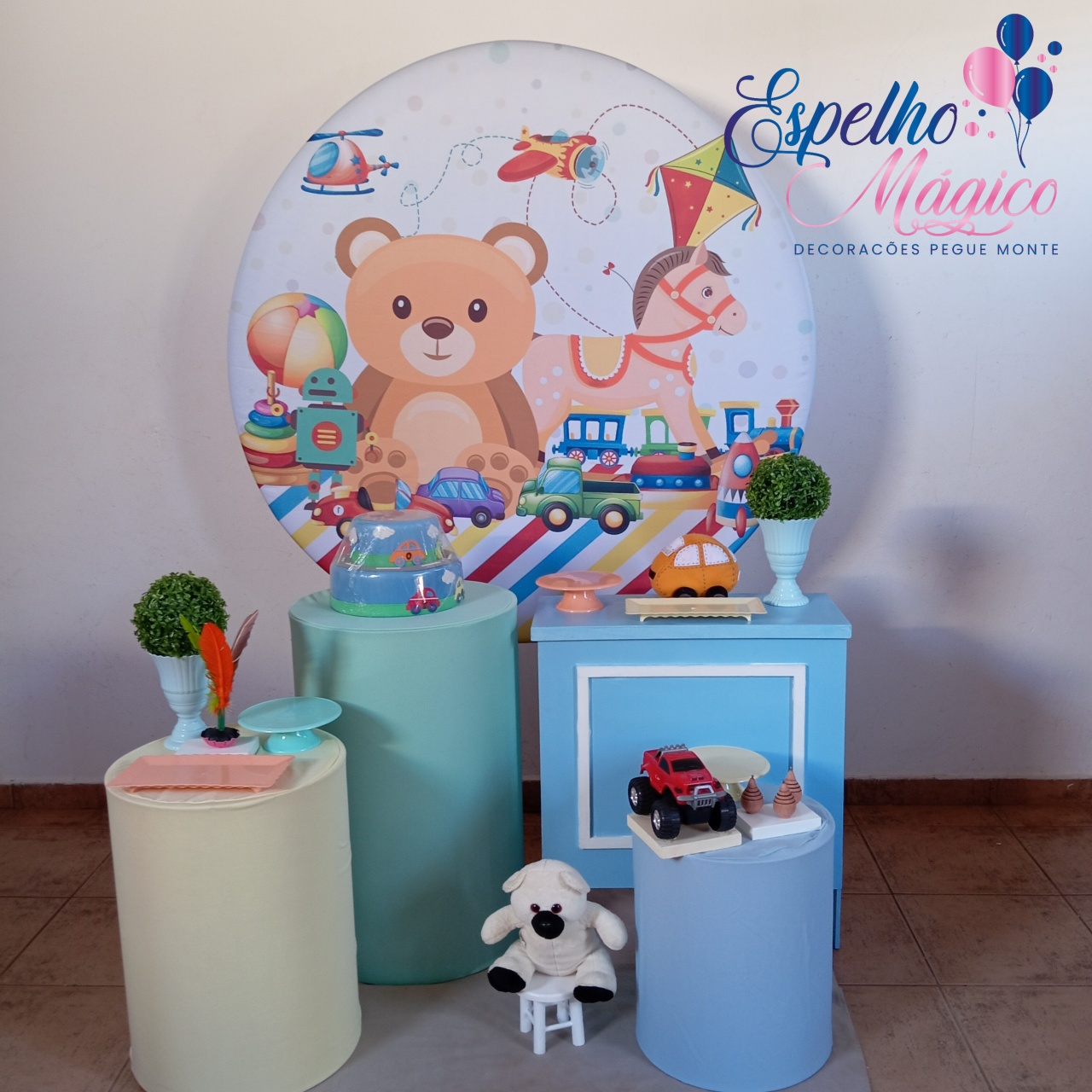  Brinquedos  Combo 1 - Espelhomagicopeguemonte
