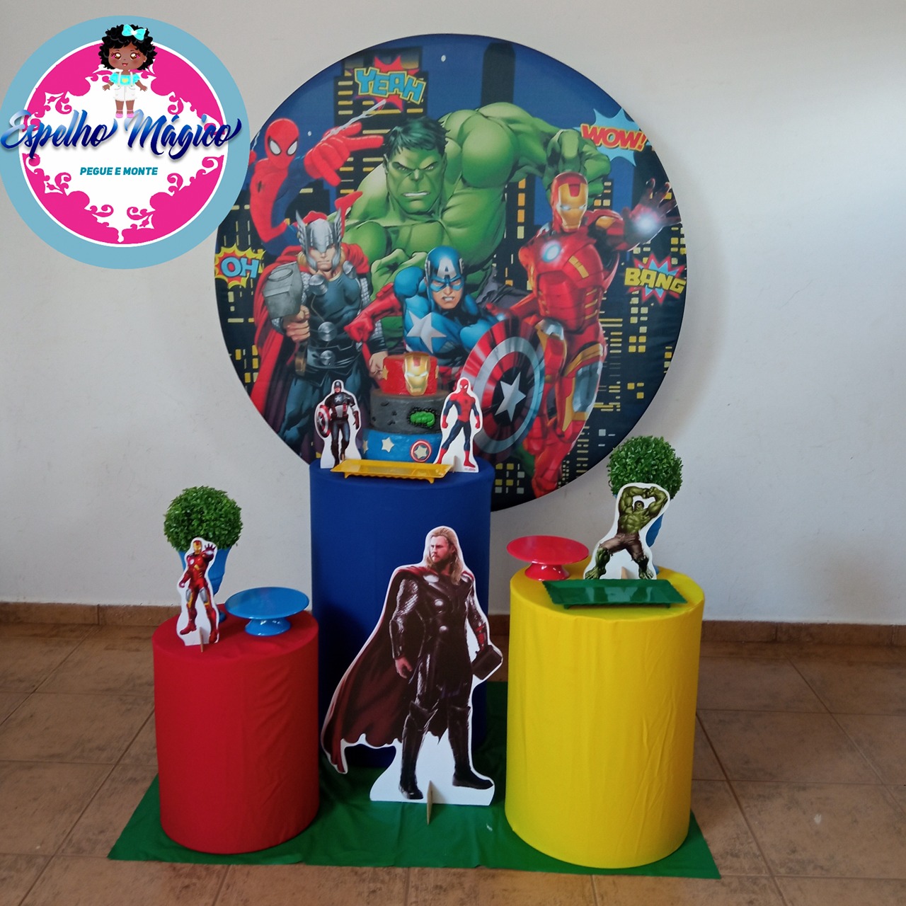 Vingadores 1 Combo 2 - Espelhomagicopeguemonte