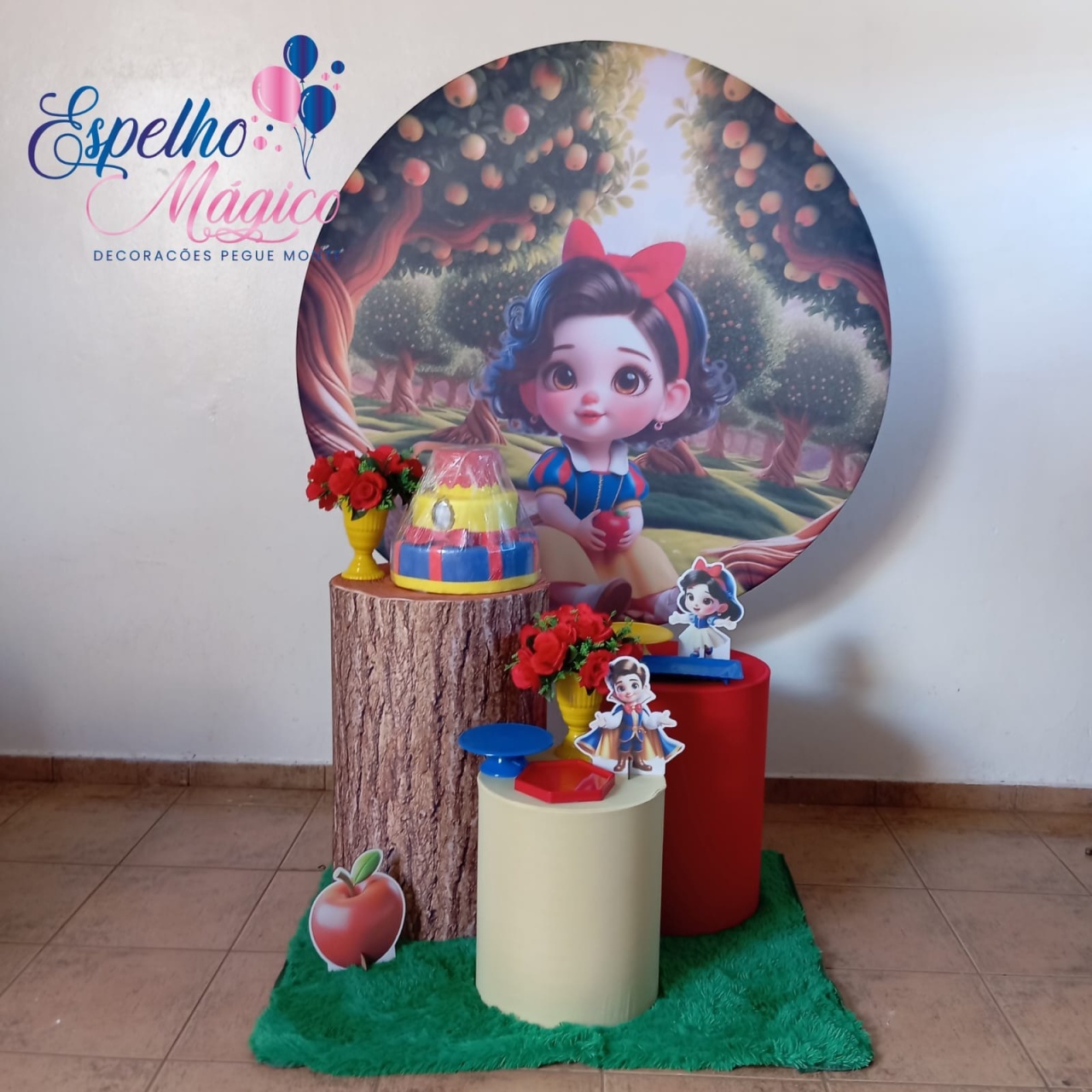 Branca de Neve Cute  Combo 2 - Espelhomagicopeguemonte