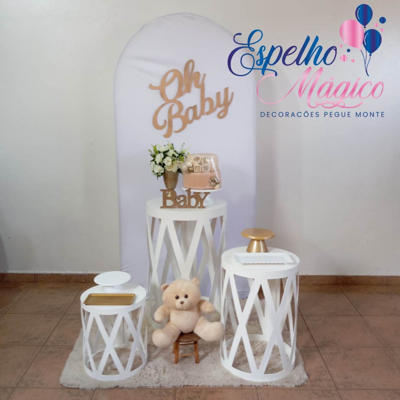  Cha de Bebê  - Espelhomagicopeguemonte