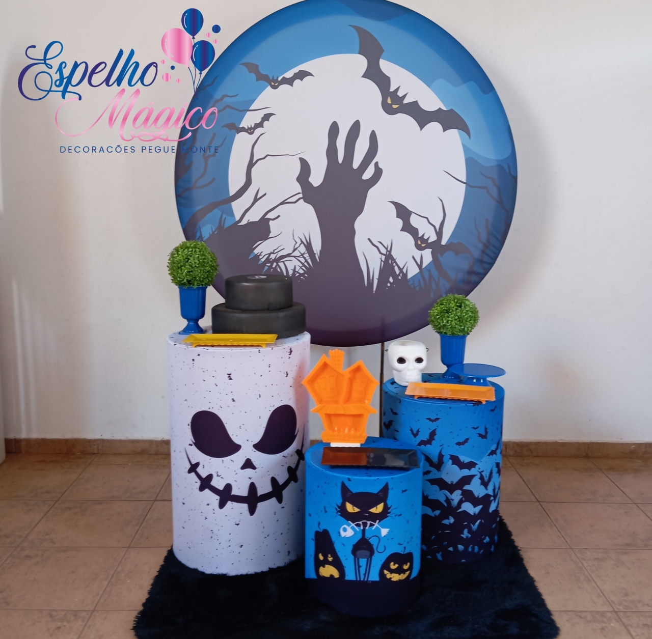 Haloween de Mão Combo 2 - Espelhomagicopeguemonte