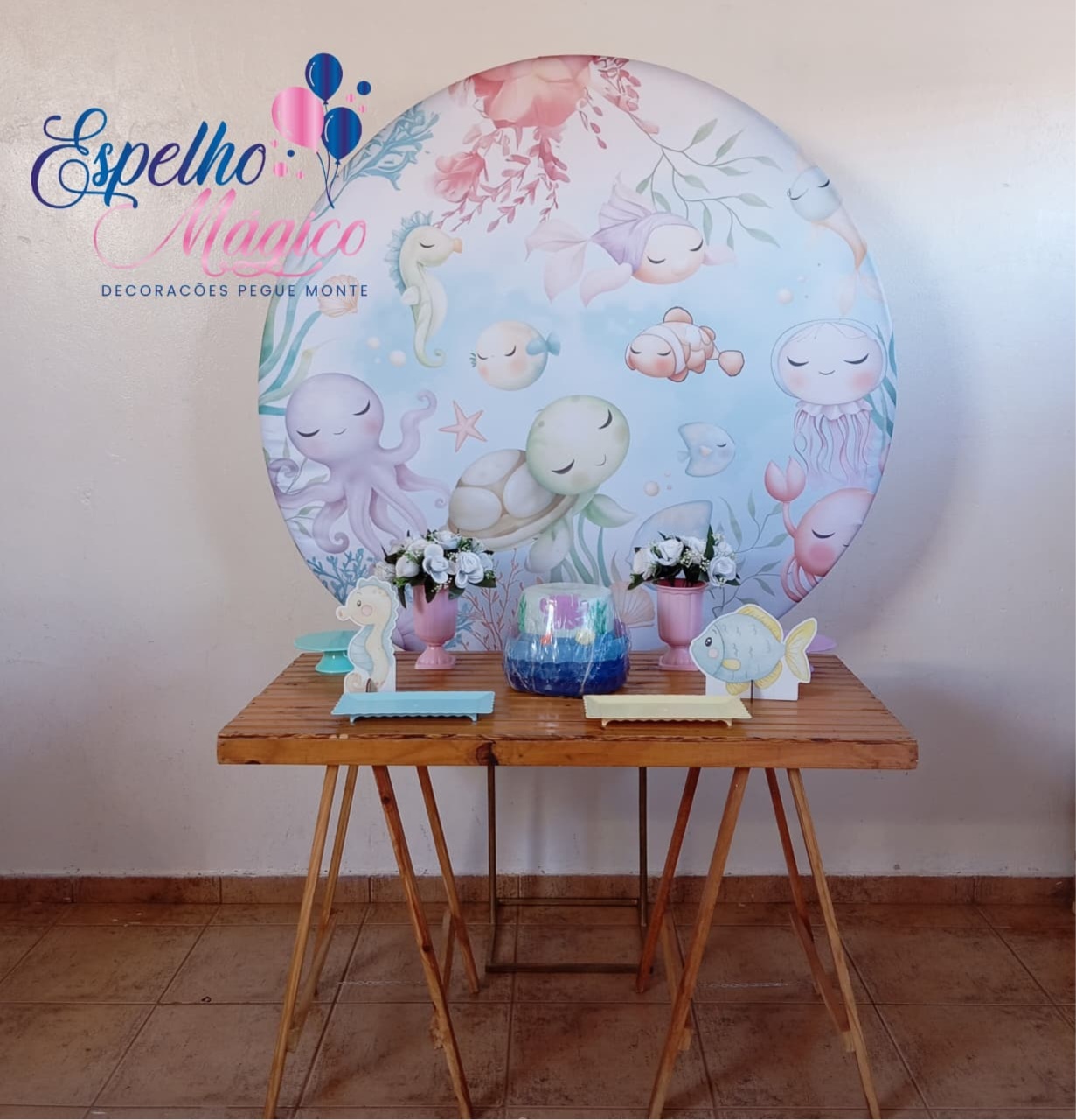 Fundo Do Mar Candy Combo 3 - Espelhomagicopeguemonte