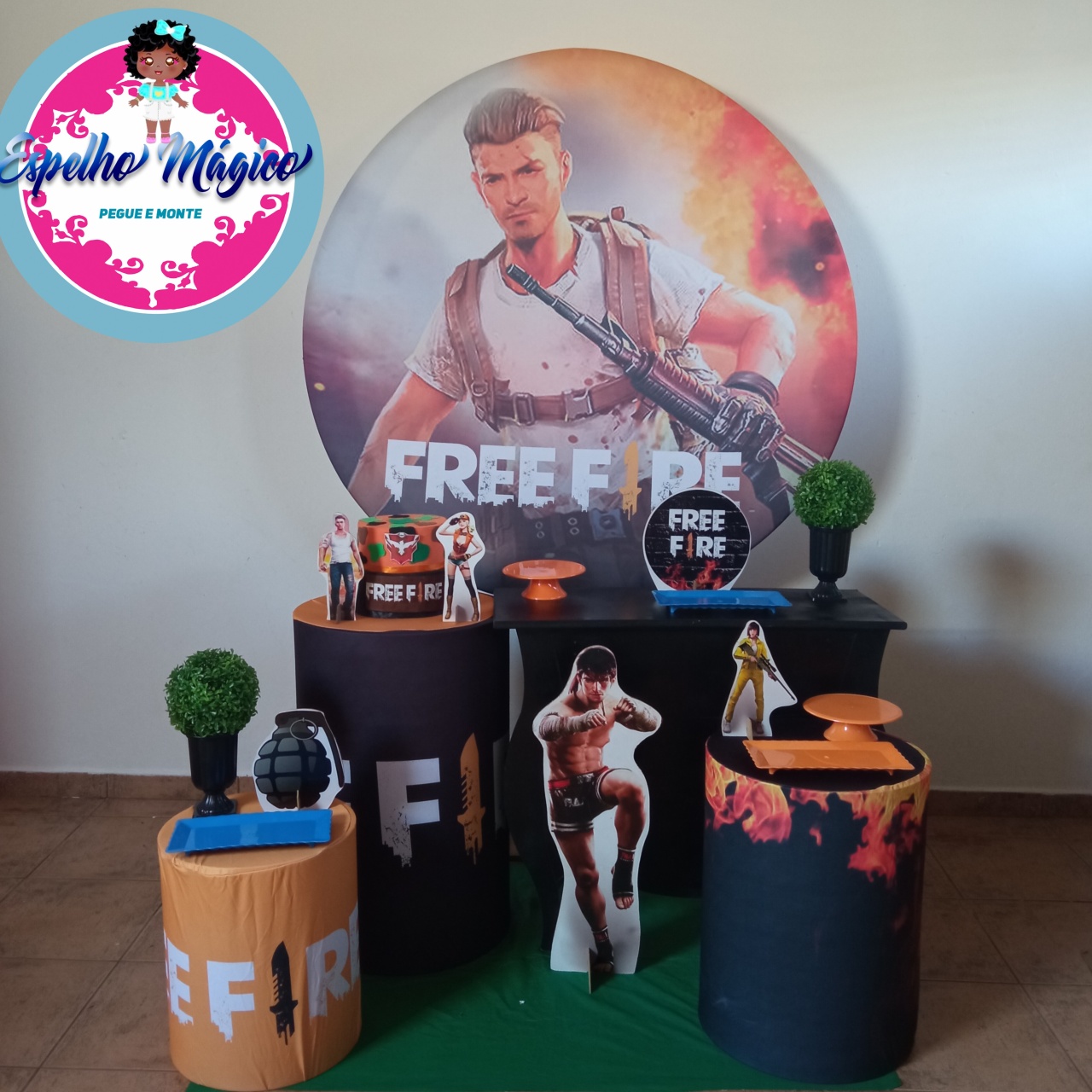  Free Fire Combo 1 - Espelhomagicopeguemonte