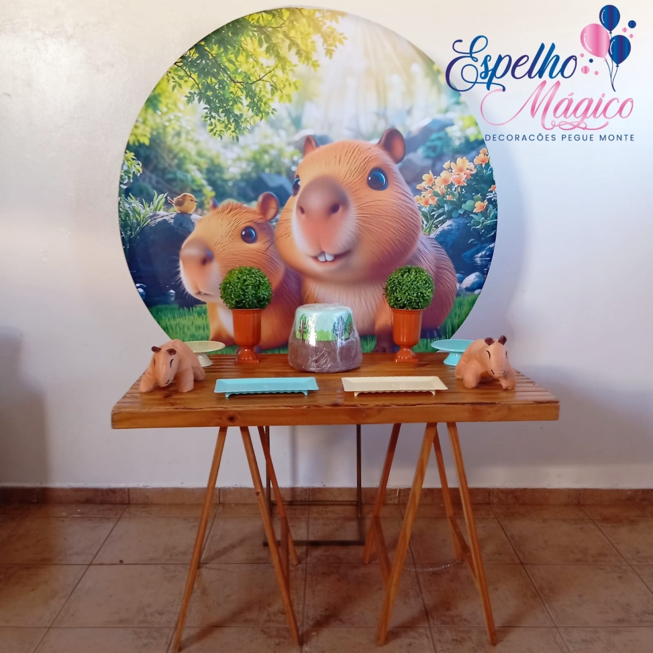 Capivara  Combo 3  - Espelhomagicopeguemonte